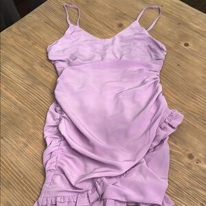 Hello Molly Know You By Name Dress Lilac NWOT